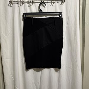 Women's Black Pencil Skirt